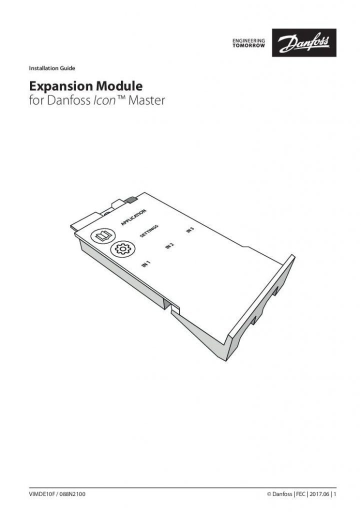 Expansion Module til Danfoss Icon Master