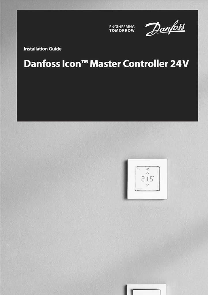 Danfoss Icon Master Controller 24V på væg